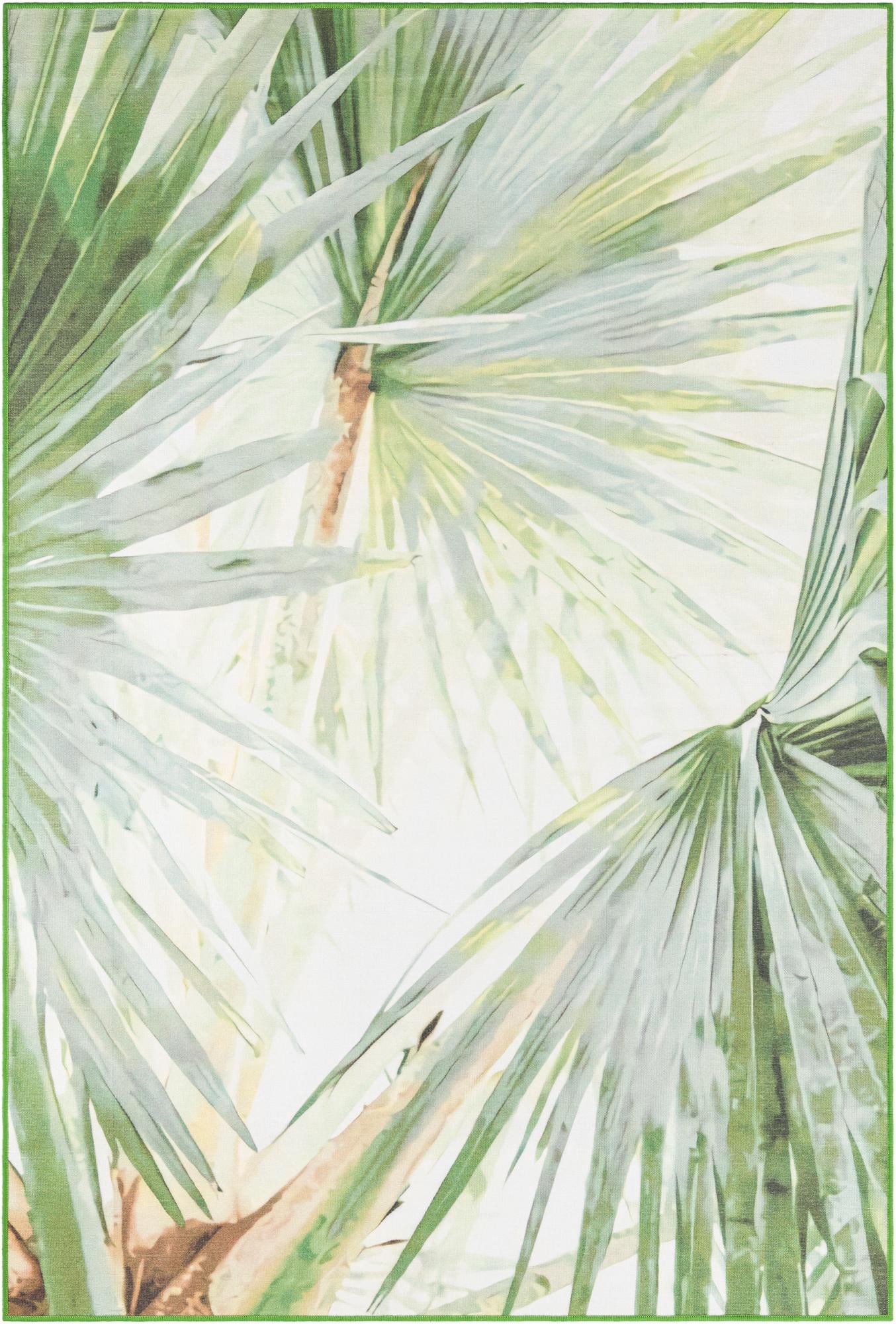 Jill Zarin Cuba Caribbean Outdoor Washable Rug ,6' 1