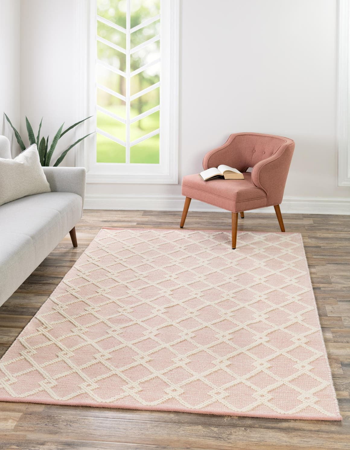 English Tea Rug Jill Zarin Dorset English Manor Rug English Rose/Ivory 2' 2