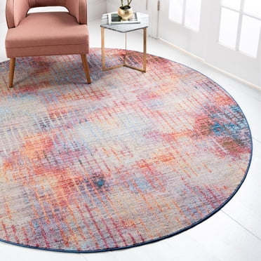 Jill Zarin Downtown Collection Abstract Area Rug Runner, 2'2" X 6'1", Multi/Blue