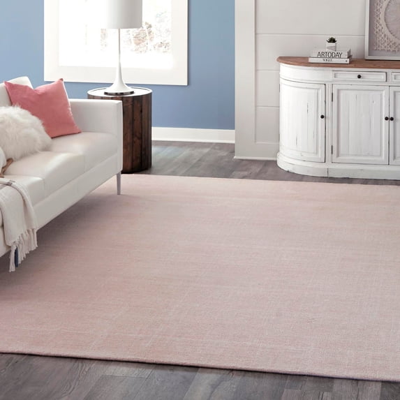 Jill Zarin English Manor Collection Area Rug - Farmhouse (10' Square English Rose/Ivory)