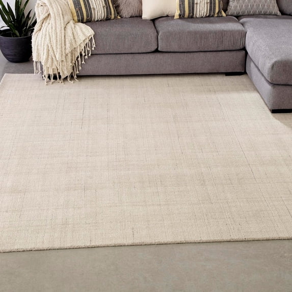 Jill Zarin English Manor Collection Area Rug - Farmhouse (10' Square Vanilla Bean/Ivory)