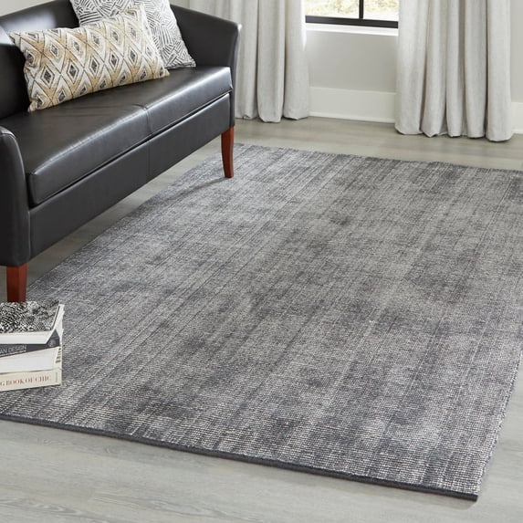 Jill Zarin English Manor Collection Area Rug - Farmhouse (2' 2" x 3' 1" Rectangle Earl Grey/Ivory)