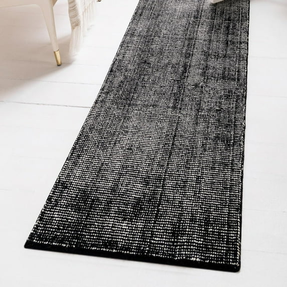 Jill Zarin English Manor Collection Area Rug - Farmhouse (2' 7" x 12' Runner Blackberry/Ivory)
