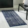thumbnail image 1 of Jill Zarin English Manor Collection Area Rug - Farmhouse (2' x 4' 1" Runner Blueberry/Ivory), 1 of 6