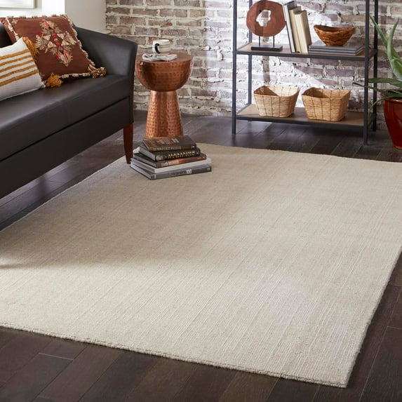 Jill Zarin English Manor Collection Area Rug - Farmhouse (9' x 12' Rectangle Vanilla Bean/Ivory)