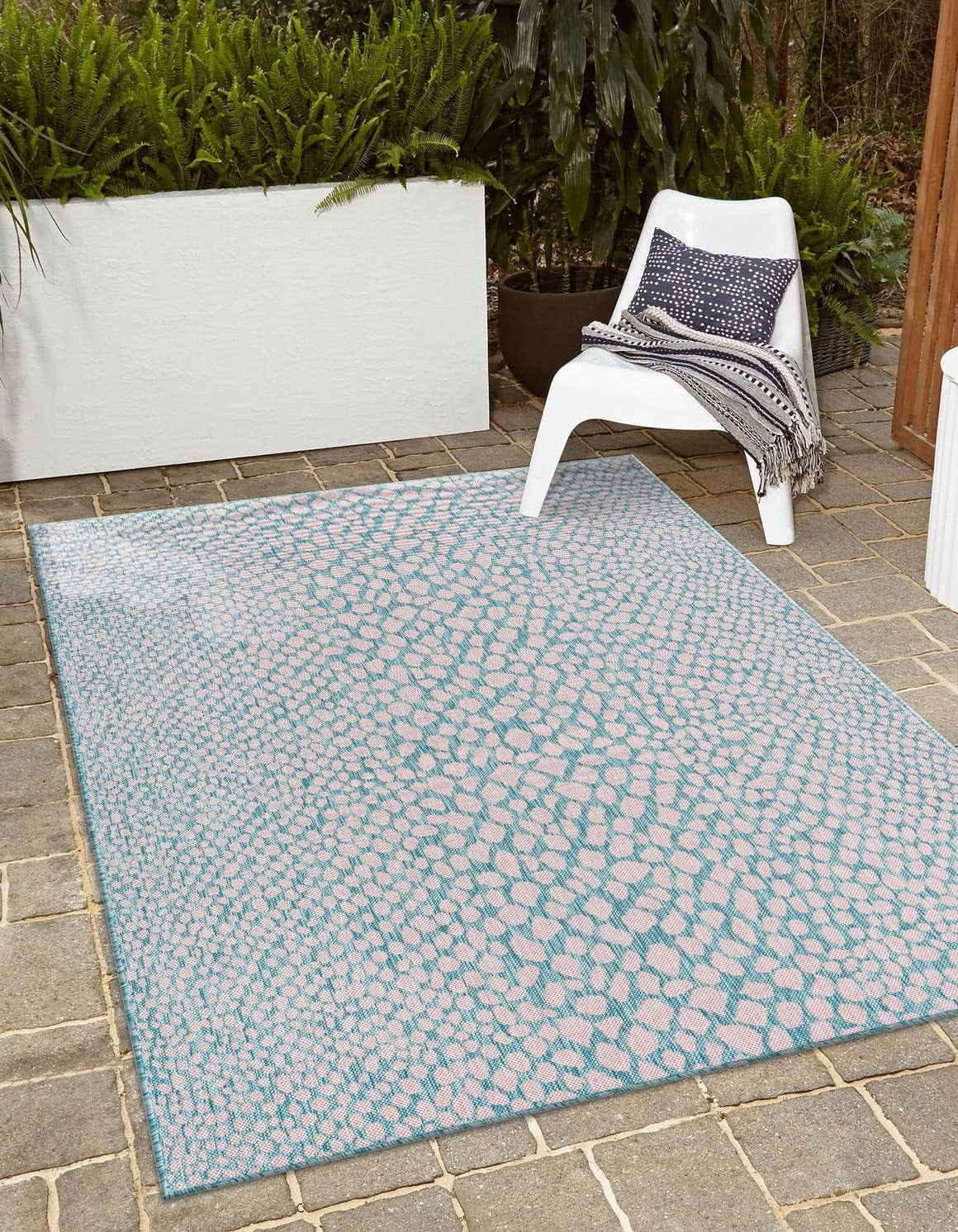 Jill Zarin Jill Zarin Outdoor Collection Area Rug Cape Town (7' 1" x