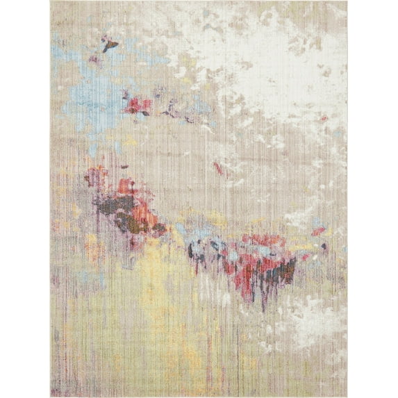 Jill Zarin Jill Zarin’s Downtown Rectangular Abstract Modern Area Rugs, Multi-color