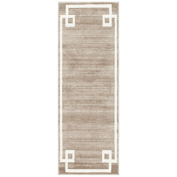 Jill Zarin™ Lenox Hill Uptown Modern Border Area Rug or Runner