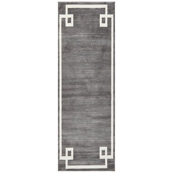 Jill Zarin™ Lenox Hill Uptown Modern Border Area Rug or Runner