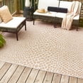 thumbnail image 1 of Jill Zarin Outdoor Collection Area Rug - Cape Town (10' 8" Square Dark Beige/Ivory), 1 of 11