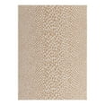 thumbnail image 1 of Jill Zarin Outdoor Collection Area Rug - Cape Town (5' 3" x 8' Rectangle Dark Beige/Ivory), 1 of 11