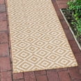 thumbnail image 1 of Jill Zarin Outdoor Collection Area Rug - Costa Rica (2' x 6' 1" Runner Beige/Cream), 1 of 11