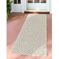thumbnail image 1 of Jill Zarin Outdoor Collection Area Rug - Costa Rica (2' x 6' 1" Runner Light Gray/Ivory), 1 of 9