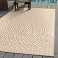 thumbnail image 1 of Jill Zarin Outdoor Collection Area Rug - Costa Rica (7' 1" x 10' Rectangle Beige/Cream), 1 of 11