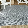 thumbnail image 1 of Jill Zarin Outdoor Collection Area Rug - Costa Rica (7' 10" Square Blue/Ivory), 1 of 8