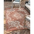 thumbnail image 1 of Jill Zarin Outdoor Collection Area Rug - Dubai (9' x 12' Rectangle Rust Red/Ivory), 1 of 8