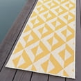 thumbnail image 1 of Jill Zarin Outdoor Collection Area Rug - Napa (2' x 8' Runner Yellow/Ivory), 1 of 11