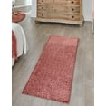 thumbnail image 1 of Jill Zarin Shaggy Chic Collection Area Rug - Shaggy (2' 7" x 10' Runner Pomegranate Red), 1 of 12