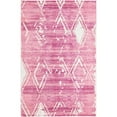 thumbnail image 1 of Jill Zarin Uptown Collection Area Rug - Carnegie Hill (5' 3" x 8' Rectangle Pink/Ivory), 1 of 5