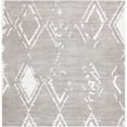 thumbnail image 1 of Jill Zarin Uptown Collection Area Rug - Carnegie Hill (7' 10" Square Gray/Ivory), 1 of 5