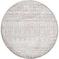 thumbnail image 1 of Jill Zarin Uptown Collection Area Rug - Cloisters (7' 10" Round Gray/Ivory), 1 of 5