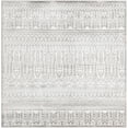 thumbnail image 1 of Jill Zarin Uptown Collection Area Rug - Cloisters (7' 10" Square Gray/Ivory), 1 of 5