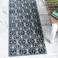thumbnail image 1 of Jill Zarin Uptown Collection Area Rug - Fifth Avenue (2' 2" x 6' 1" Runner Navy Blue/Ivory), 1 of 6