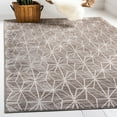 thumbnail image 1 of Jill Zarin Uptown Collection Area Rug - Fifth Avenue (5' 1" x 8' Rectangle Brown/Ivory), 1 of 6