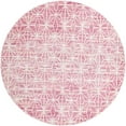 thumbnail image 1 of Jill Zarin Uptown Collection Area Rug - Fifth Avenue (7' 10" Round Pink/Ivory), 1 of 6