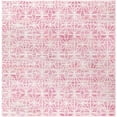 thumbnail image 1 of Jill Zarin Uptown Collection Area Rug - Fifth Avenue (7' 10" Square Pink/Ivory), 1 of 5