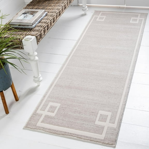 Jill Zarin Uptown Collection Area Rug - Lenox Hill (2' 2" x 6' 1" Runner Beige/Ivory)