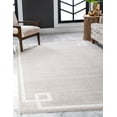 thumbnail image 1 of Jill Zarin Uptown Collection Area Rug - Lenox Hill (6' 1" x 9' Rectangle Beige/Ivory), 1 of 5