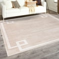 thumbnail image 1 of Jill Zarin Uptown Collection Area Rug - Lenox Hill (7' 10" Square Beige/Ivory), 1 of 6