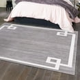 thumbnail image 1 of Jill Zarin Uptown Collection Area Rug - Lenox Hill (7' 10" Square Gray/Ivory), 1 of 6