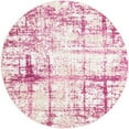 thumbnail image 1 of Jill Zarin Uptown Collection Area Rug - Lexington Avenue (5' 3" Round Pink/Ivory), 1 of 5