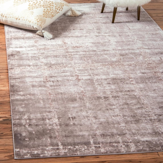 Jill Zarin Uptown Collection Area Rug - Lexington Avenue (8' x 10' Rectangle Light Brown/Beige)