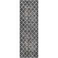 thumbnail image 1 of Jill Zarin Uptown Collection Area Rug - Lincoln Center (2' 7" x 8' Runner Navy Blue/Ivory), 1 of 5