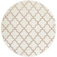 thumbnail image 1 of Jill Zarin Uptown Collection Area Rug - Lincoln Center (3' 3" Round White/Beige), 1 of 5