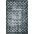 thumbnail image 1 of Jill Zarin Uptown Collection Area Rug - Lincoln Center (5' 3" x 8' Rectangle Navy Blue/Ivory), 1 of 5