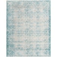 thumbnail image 1 of Jill Zarin Uptown Collection Area Rug - Lincoln Center (7' 10" x 10' Rectangle Teal/Ivory), 1 of 5