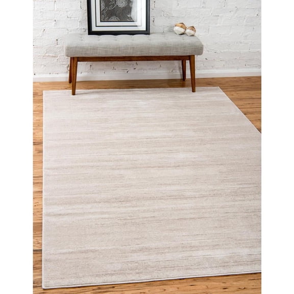Jill Zarin Uptown Collection Area Rug - Madison Avenue (10' x 13' Rectangle Beige/Light Brown)