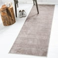 thumbnail image 1 of Jill Zarin Uptown Collection Area Rug - Madison Avenue (2' 7" x 8' Runner Brown/Ivory), 1 of 6