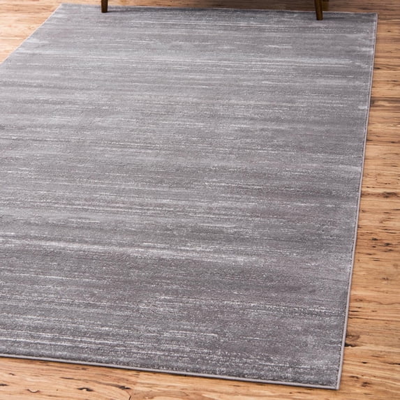 Jill Zarin Uptown Collection Area Rug - Madison Avenue (2' x 3' 1" Rectangle Gray/Ivory)