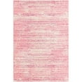 thumbnail image 1 of Jill Zarin Uptown Collection Area Rug - Madison Avenue (4' 1" x 6' 1" Rectangle Pink/Ivory), 1 of 5