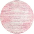 thumbnail image 1 of Jill Zarin Uptown Collection Area Rug - Madison Avenue (5' 3" Round Pink/Ivory), 1 of 6