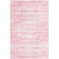 thumbnail image 1 of Jill Zarin Uptown Collection Area Rug - Madison Avenue (5' 3" x 8' Rectangle Pink/Ivory), 1 of 5