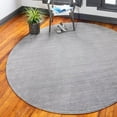 thumbnail image 1 of Jill Zarin Uptown Collection Area Rug - Madison Avenue (8' Round Gray/Ivory), 1 of 6