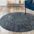 thumbnail image 1 of Jill Zarin Uptown Collection Area Rug - Madison Avenue (8' Round Navy Blue/Ivory), 1 of 6