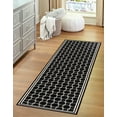 thumbnail image 1 of Jill Zarin Uptown Collection Area Rug - Metropolitan (2' 7" x 12' Runner Black/Ivory), 1 of 6