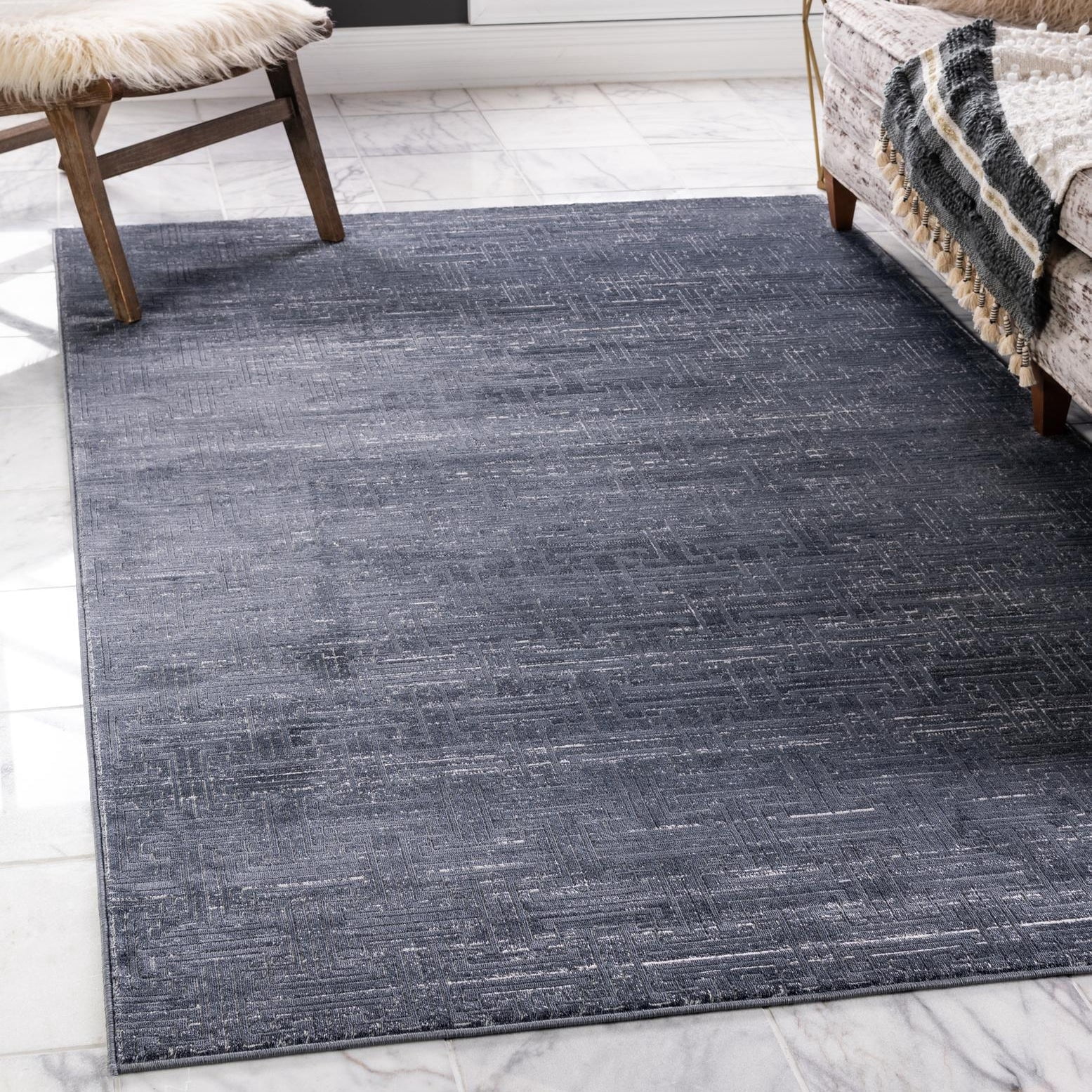 Jill Zarin Uptown Collection Area Rug - Park Avenue (8' x 10' Rectangle ...
